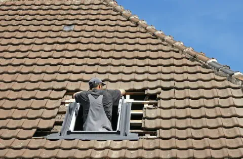 Pose de velux - Dixmont